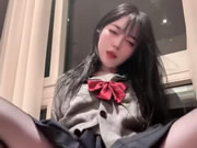 Mignon sous-vêtements en soie fille asiatique taquineries